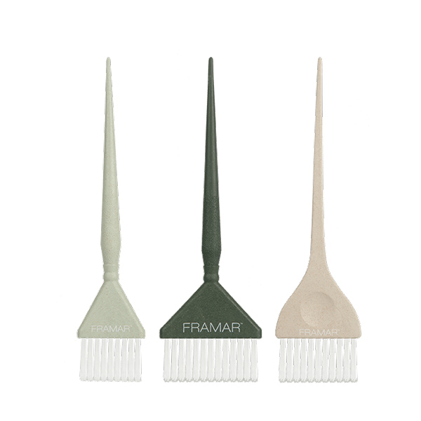 فرچه رنگ موی فرامار FRAMAR Neutrals Sage Tint Brush Family Pack (3 Pack)