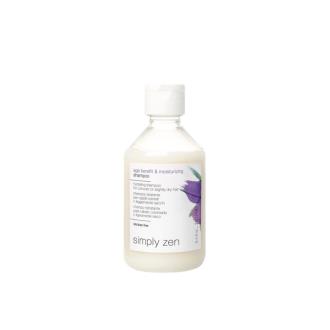 شامپو آبرسان موهای رنگ شده سیمپلی زن age benefit & moisturizing 