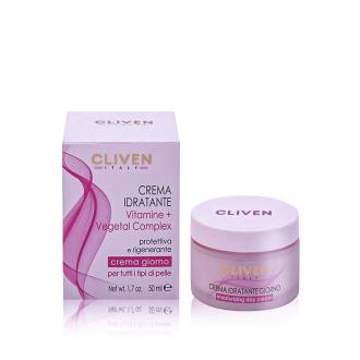 کرم روز مرطوب کننده ویتامین + کمپلکس گیاهی کلیون Natural Protection
