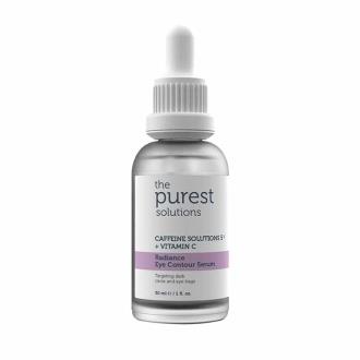 سرم دور چشم رادیانس محلول های کافئین 5% + ویتامین سی The Purest Solutions 
