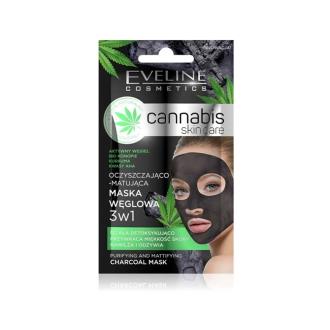 ماسک زغال اولاین Cannabis Skin Care 3IN1